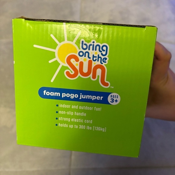 Bring On The Sun Foam Pogo Jumper - Indoor/Outdoor Fun - Picture 4 of 4